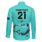 matildas-til-its-done-custom-family-matching-short-sleeve-bodycon-dress-and-hawaiian-shirt-australia-womens-soccer-turquoise-style