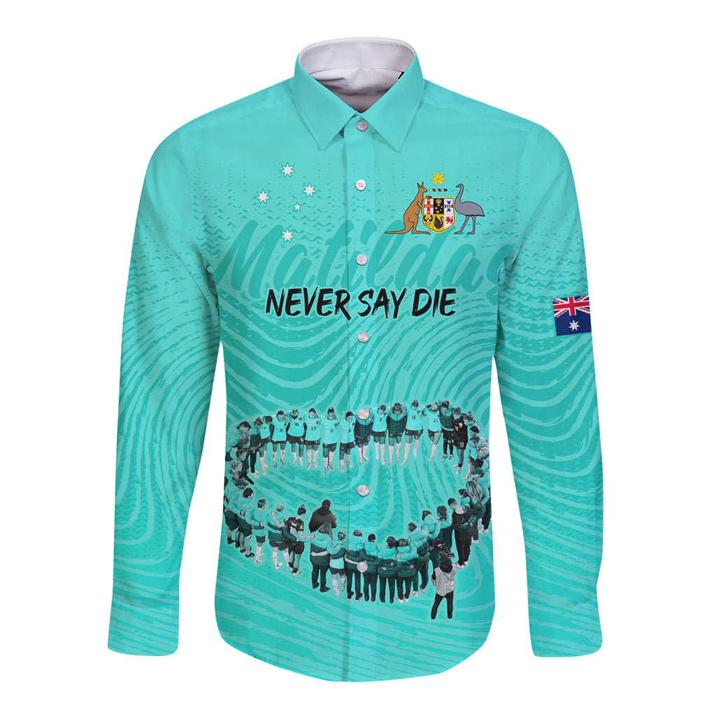 matildas-til-its-done-custom-long-sleeve-button-shirt-australia-womens-soccer-turquoise-style