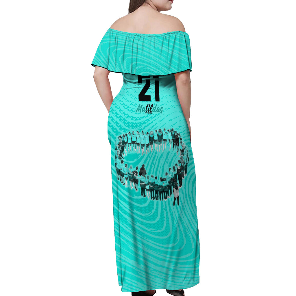 matildas-til-its-done-custom-off-shoulder-maxi-dress-australia-womens-soccer-turquoise-style