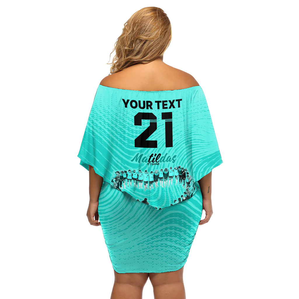matildas-til-its-done-custom-off-shoulder-short-dress-australia-womens-soccer-turquoise-style
