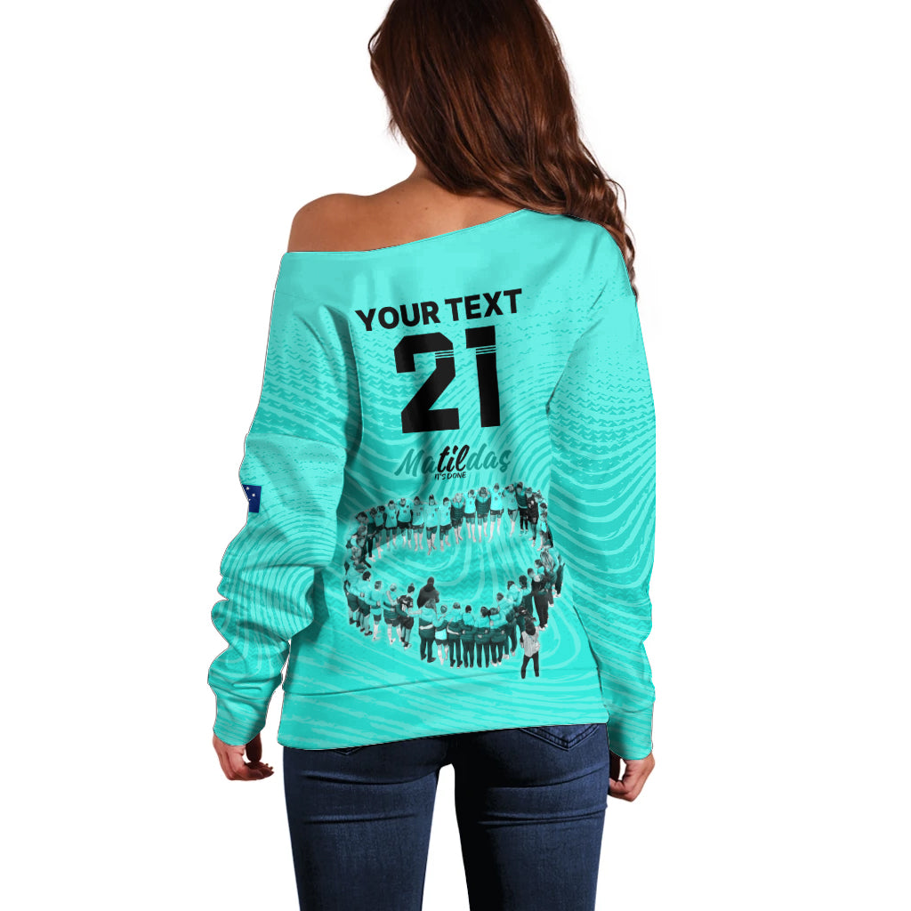 matildas-til-its-done-custom-off-shoulder-sweater-australia-womens-soccer-turquoise-style