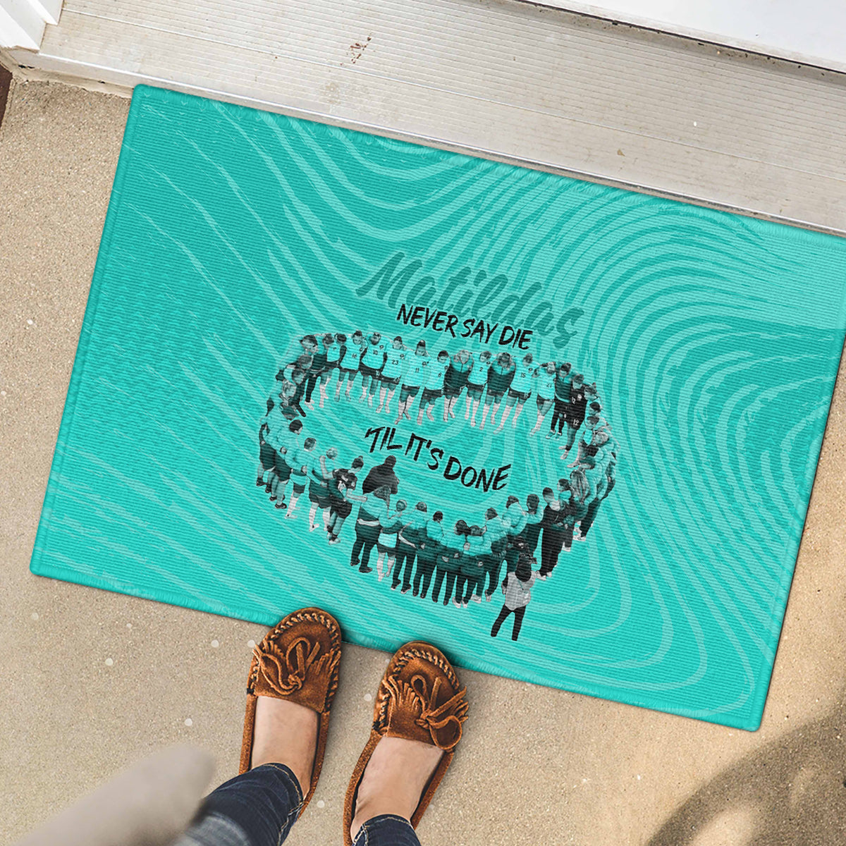 matildas-til-its-done-custom-rubber-doormat-australia-womens-soccer-turquoise-style