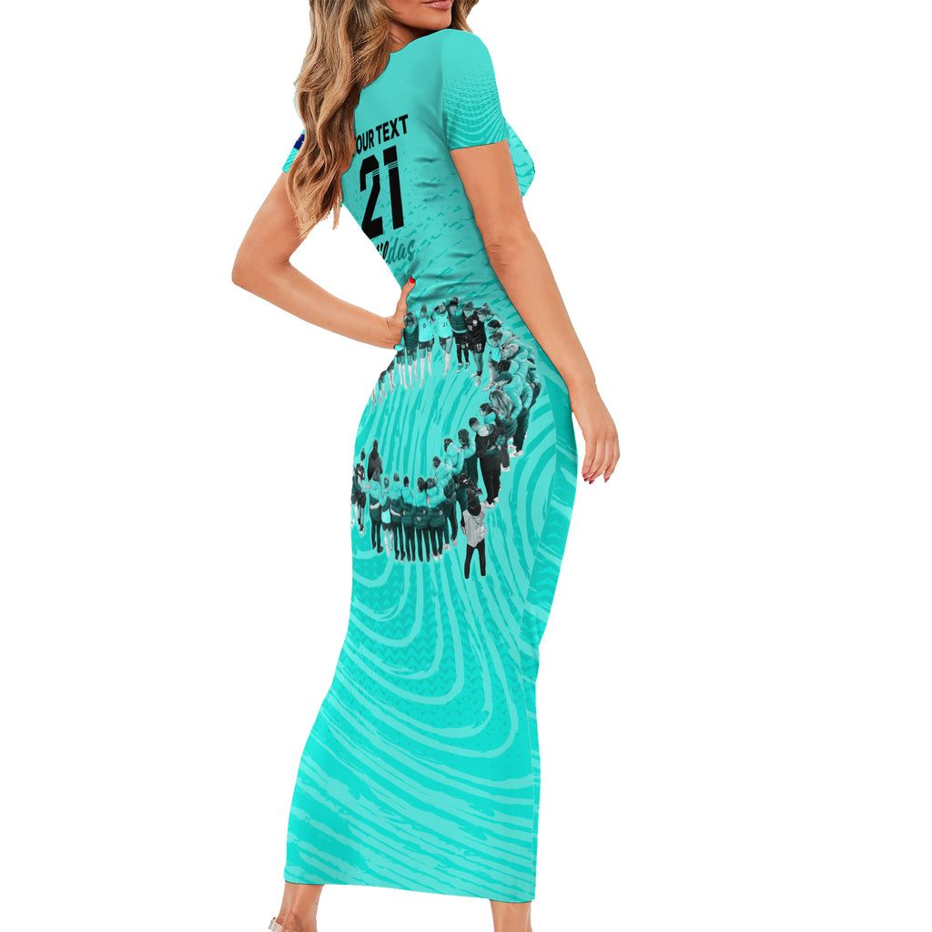 matildas-til-its-done-custom-short-sleeve-bodycon-dress-australia-womens-soccer-turquoise-style