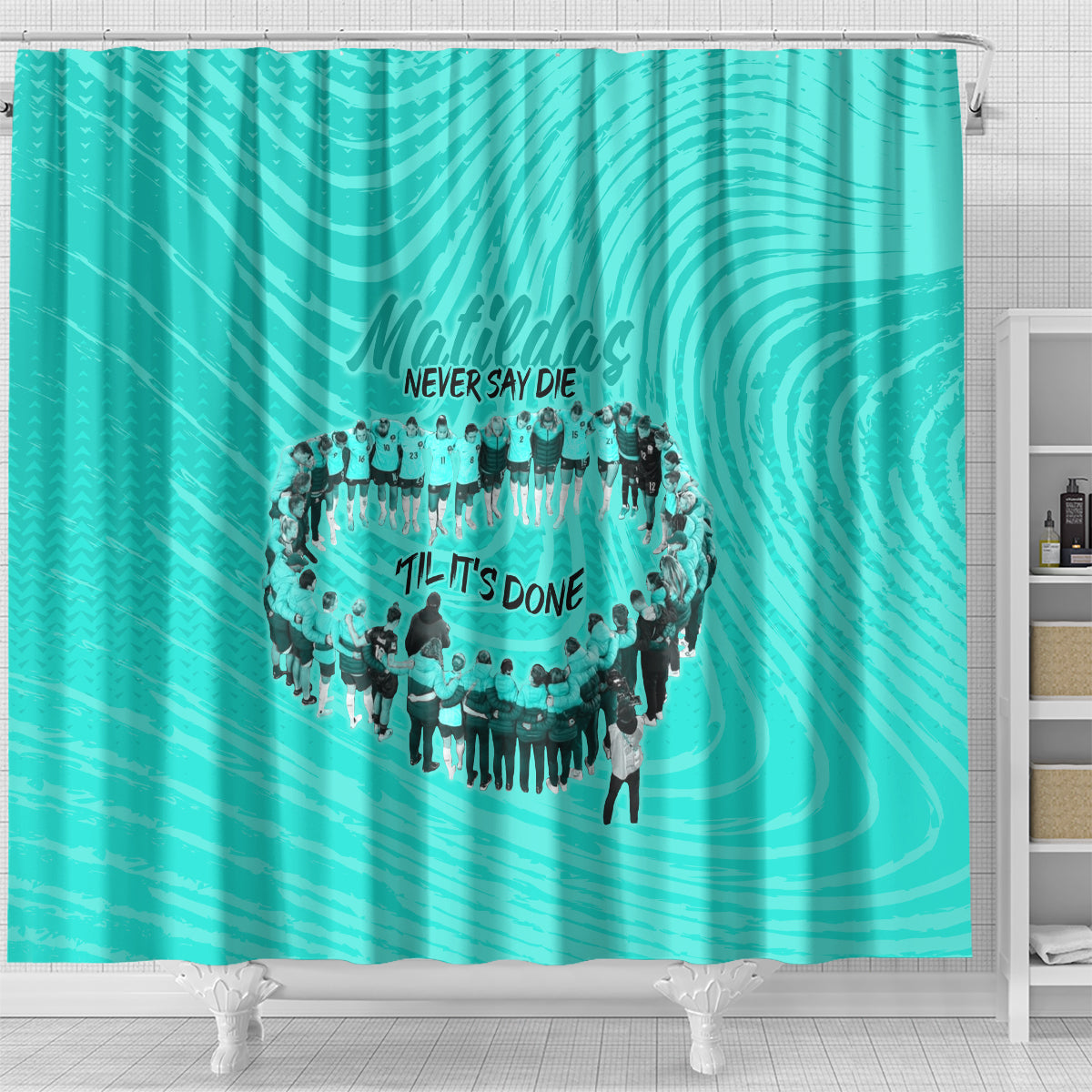 matildas-til-its-done-custom-shower-curtain-australia-womens-soccer-turquoise-style