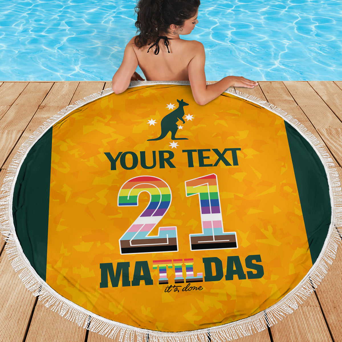 custom-australia-matildas-pride-with-kangaroo-beach-blanket