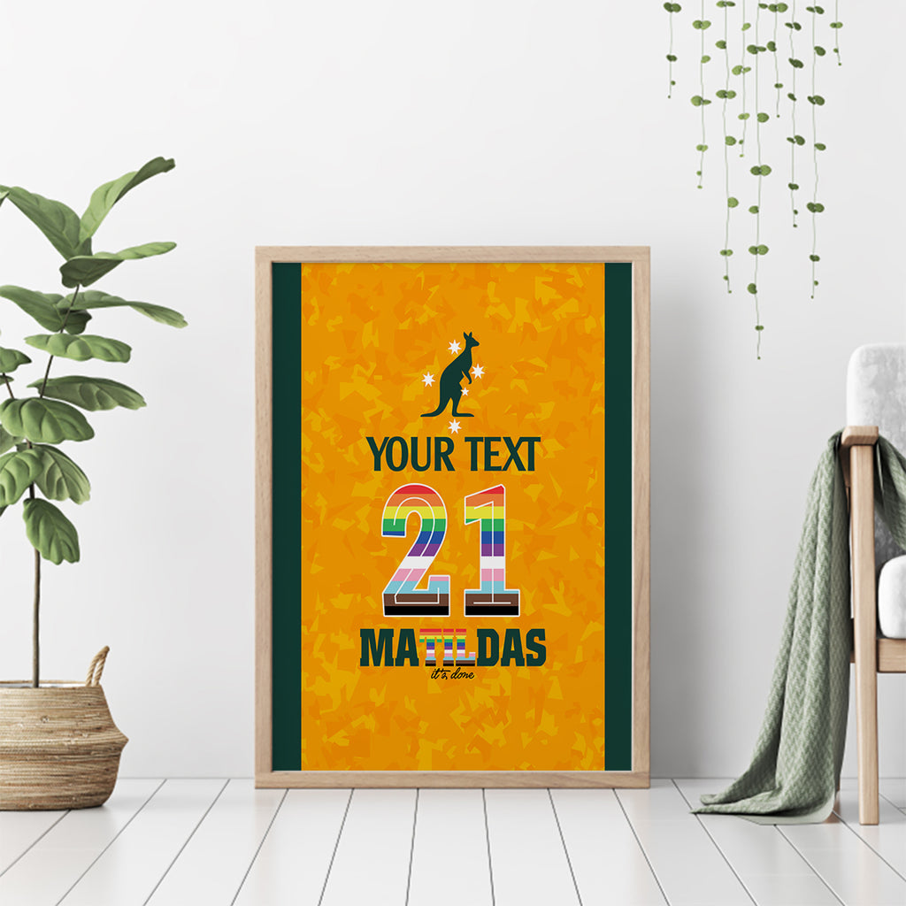 custom-australia-matildas-pride-with-kangaroo-canvas-wall-art