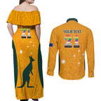 custom-australia-matildas-pride-with-kangaroo-couples-matching-off-shoulder-maxi-dress-and-long-sleeve-button-shirt
