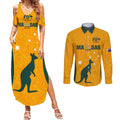 custom-australia-matildas-pride-with-kangaroo-couples-matching-summer-maxi-dress-and-long-sleeve-button-shirt