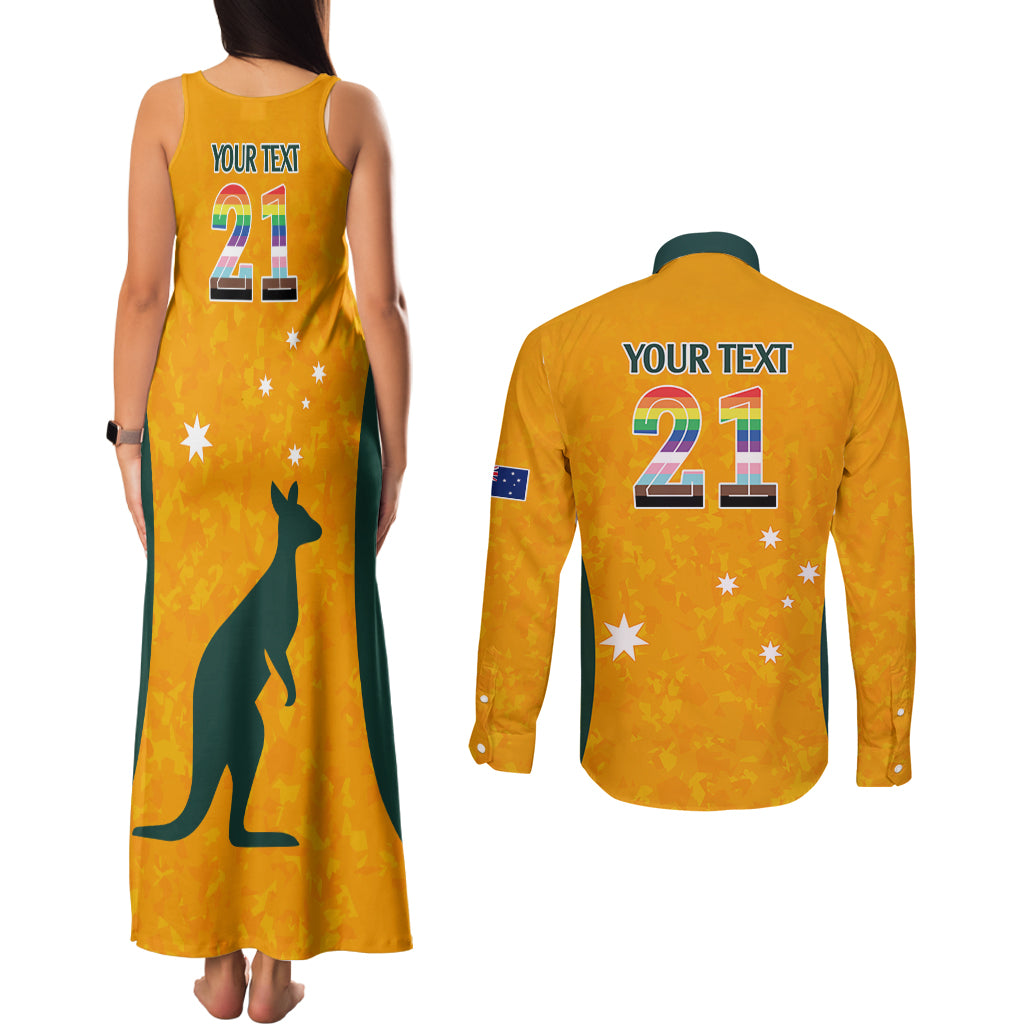 custom-australia-matildas-pride-with-kangaroo-couples-matching-tank-maxi-dress-and-long-sleeve-button-shirt