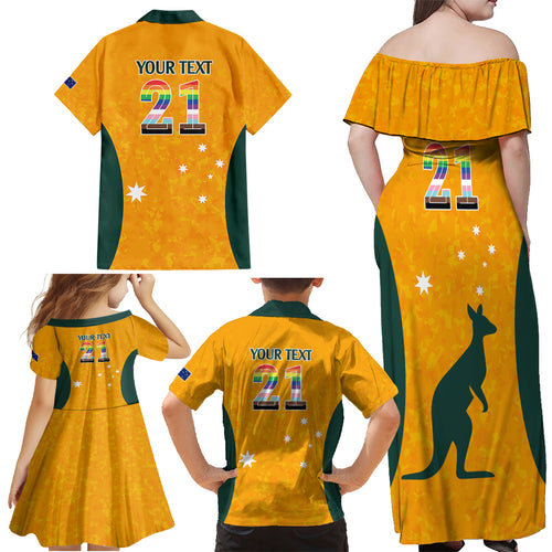 custom-australia-matildas-pride-with-kangaroo-family-matching-off-shoulder-maxi-dress-and-hawaiian-shirt