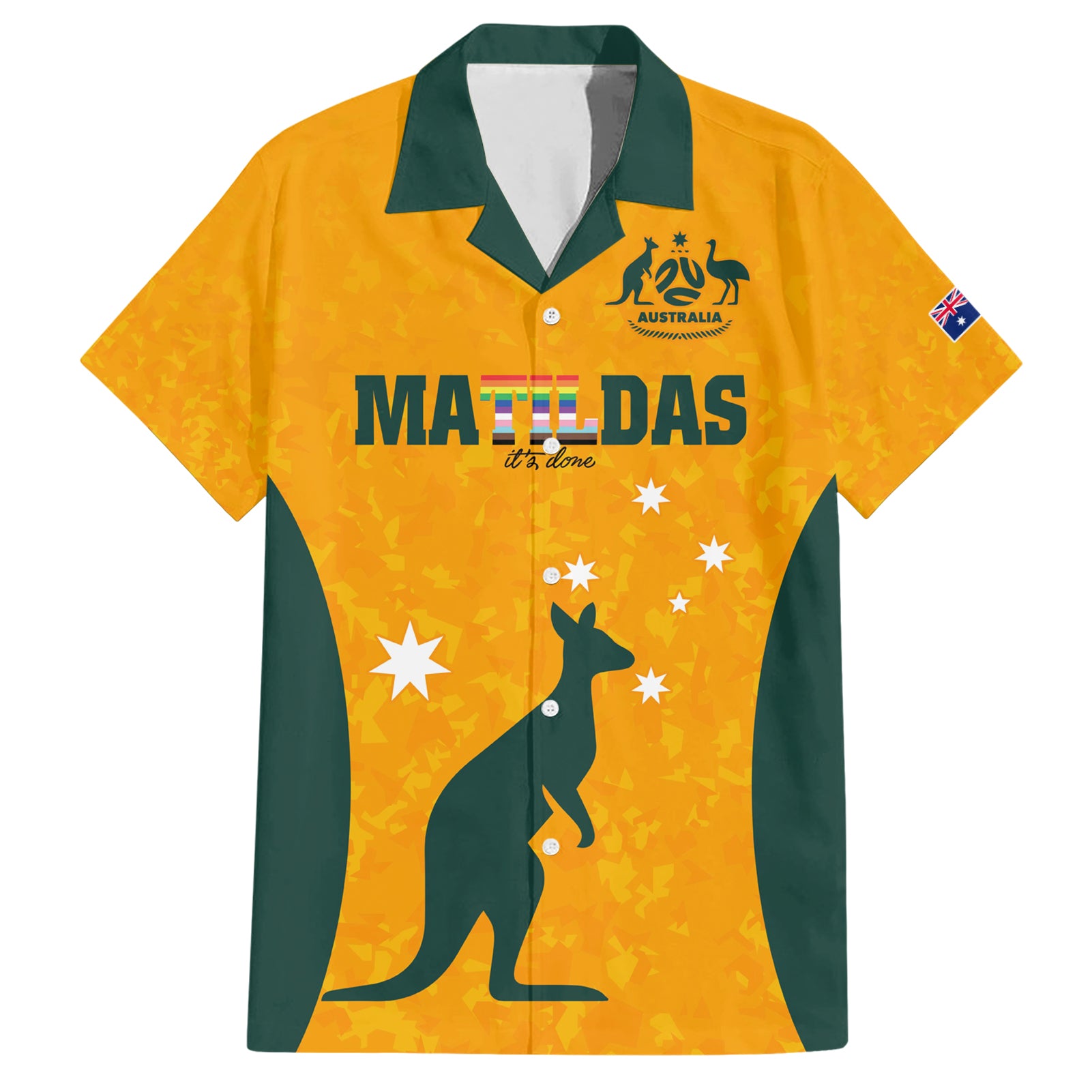 custom-australia-matildas-pride-with-kangaroo-hawaiian-shirt