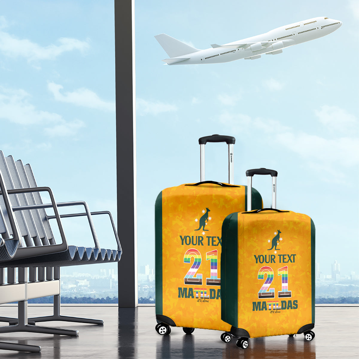 custom-australia-matildas-pride-with-kangaroo-luggage-cover