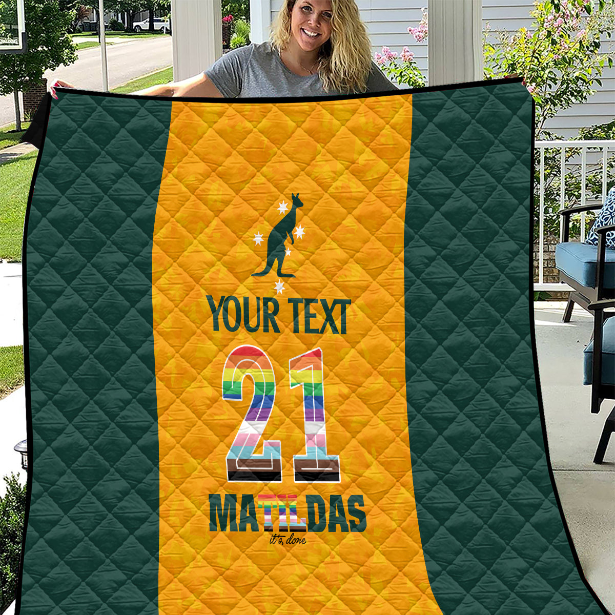custom-australia-matildas-pride-with-kangaroo-quilt