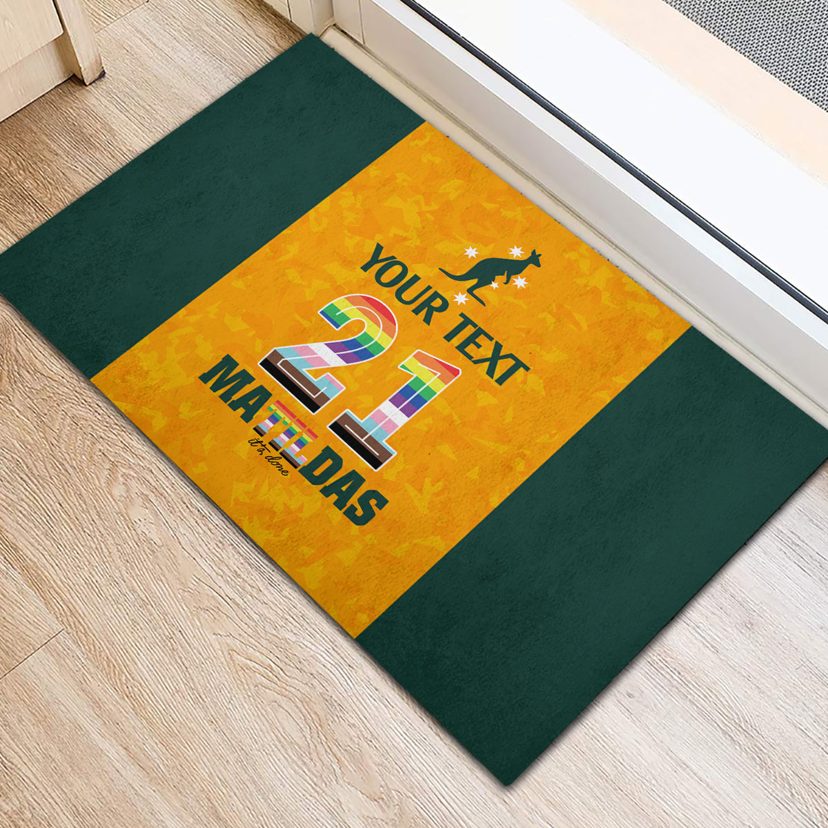 custom-australia-matildas-pride-with-kangaroo-rubber-doormat