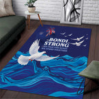 Bondi Beach Pray For Australia Area Rug - Aussie Hoodie