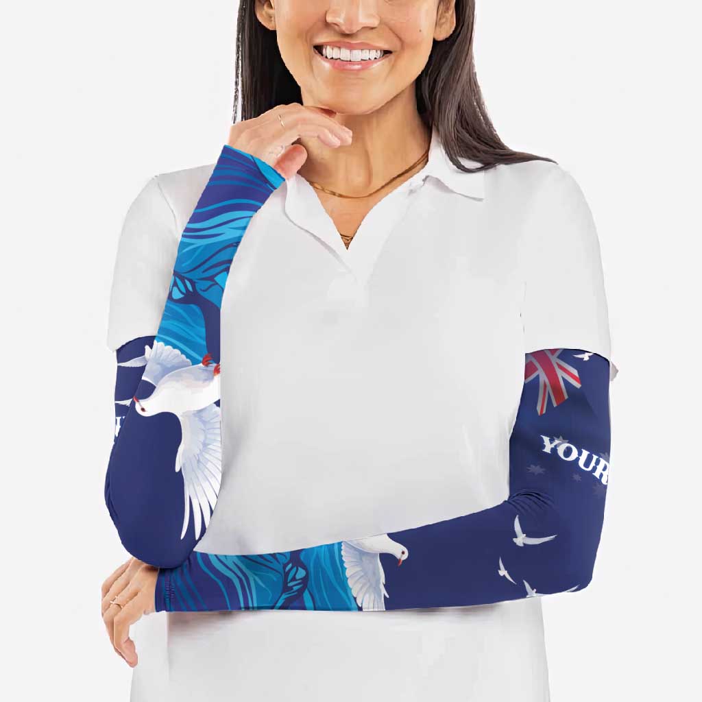 Bondi Beach Pray For Australia Personalised Arm Sleeves - Aussie Hoodie