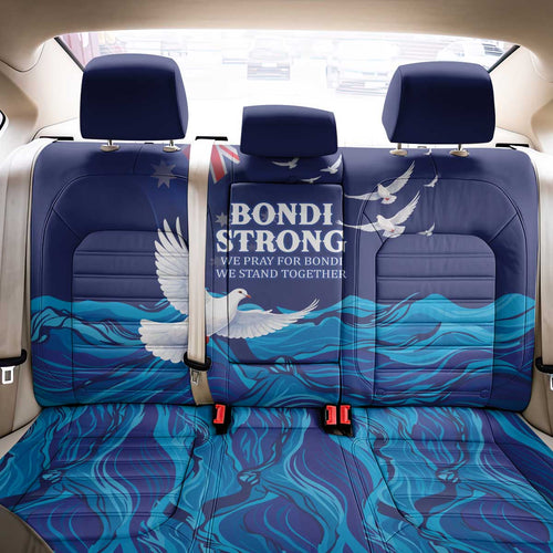 Bondi Beach Pray For Australia Back Car Seat Cover - Aussie Hoodie