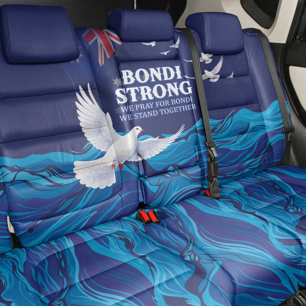 Bondi Beach Pray For Australia Back Car Seat Cover - Aussie Hoodie