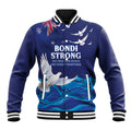 Bondi Beach Pray For Australia Personalised Baseball Jacket - Aussie Hoodie