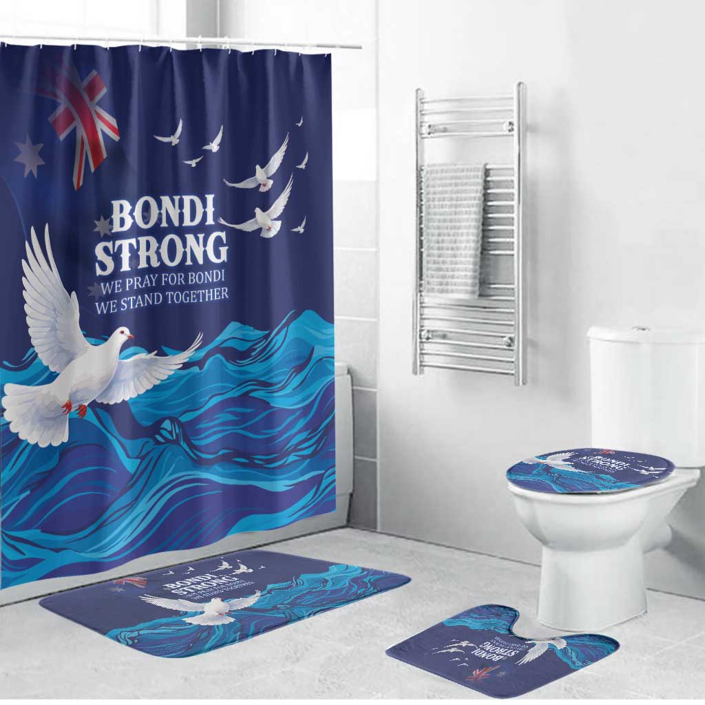 Bondi Beach Pray For Australia Bathroom Set - Aussie Hoodie