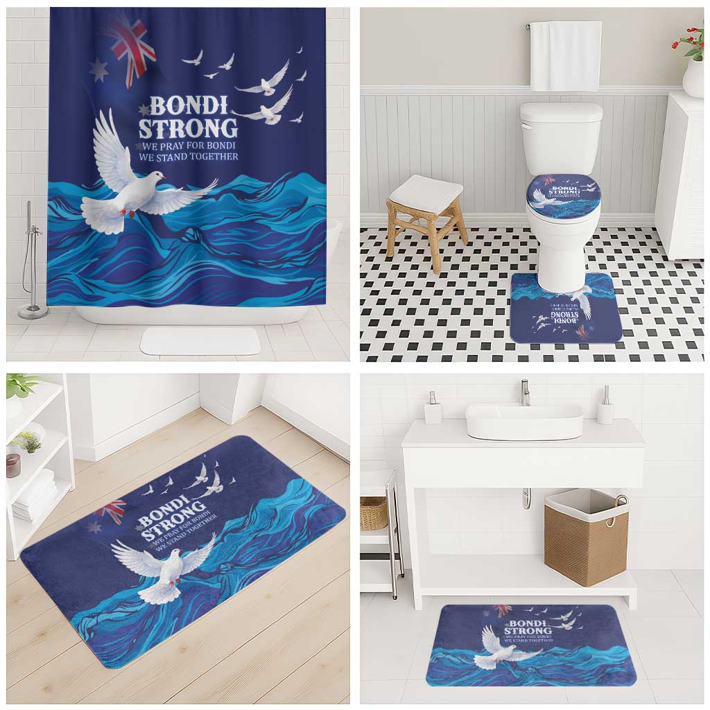 Bondi Beach Pray For Australia Bathroom Set - Aussie Hoodie