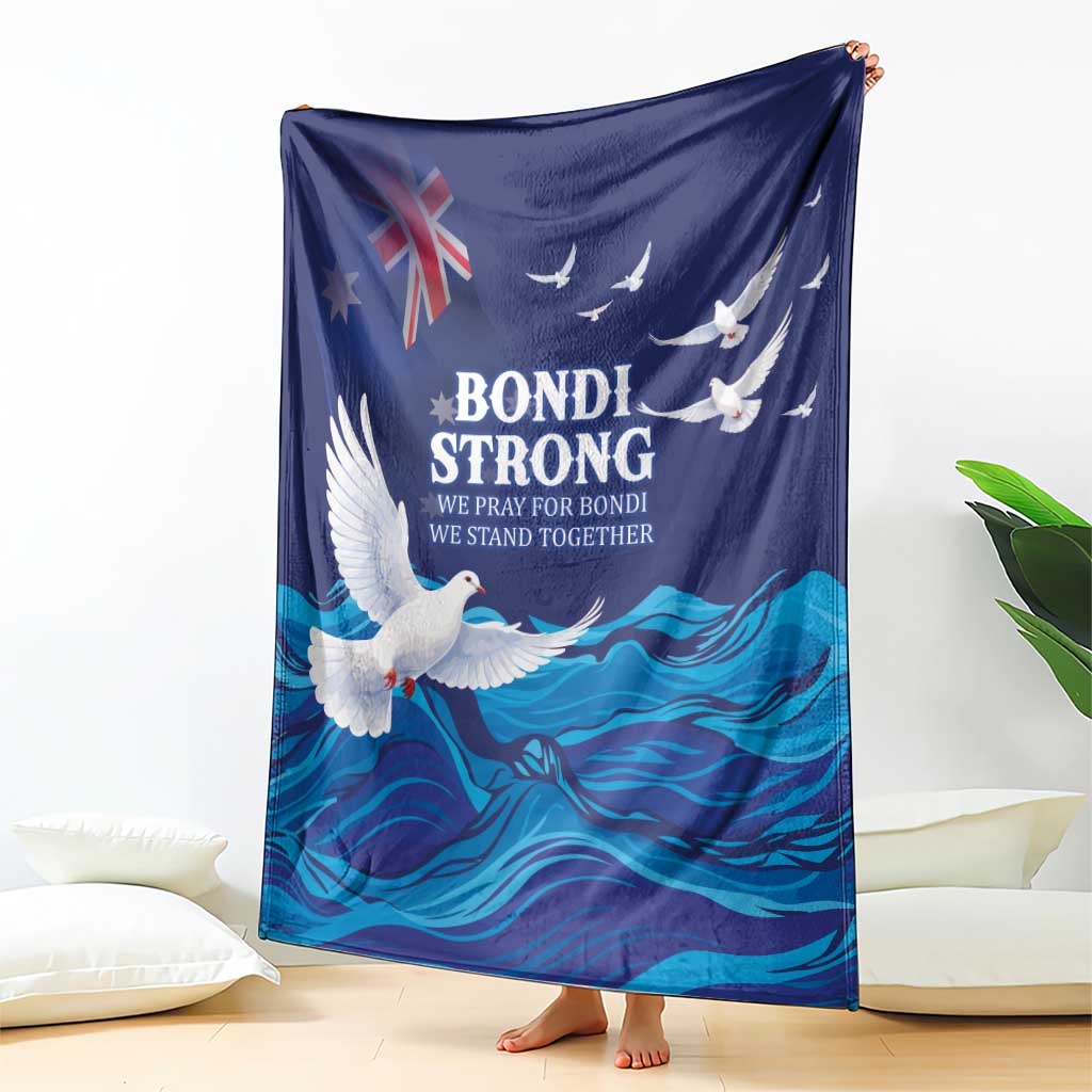 Bondi Beach Pray For Australia Blanket - Aussie Hoodie