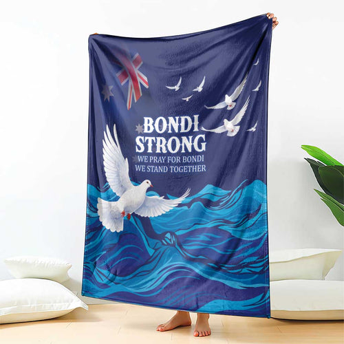 Bondi Beach Pray For Australia Blanket - Aussie Hoodie