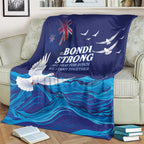 Bondi Beach Pray For Australia Blanket - Aussie Hoodie