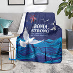Bondi Beach Pray For Australia Blanket - Aussie Hoodie