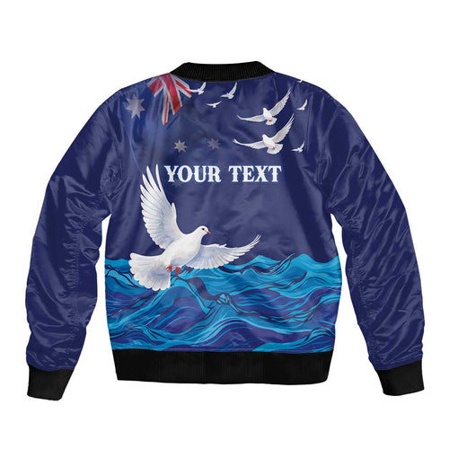 Bondi Beach Pray For Australia Personalised Bomber Jacket - Aussie Hoodie