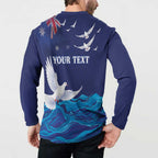 Bondi Beach Pray For Australia Personalised Button Sweatshirt - Aussie Hoodie