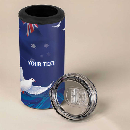 Bondi Beach Pray For Australia Personalised 4 in 1 Can Cooler Tumbler - Aussie Hoodie