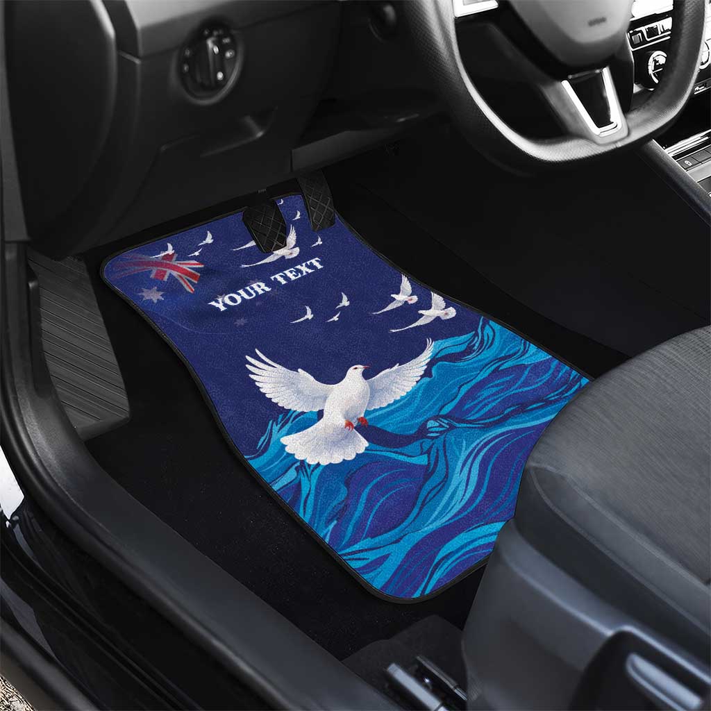 Bondi Beach Pray For Australia Personalised Car Mats - Aussie Hoodie
