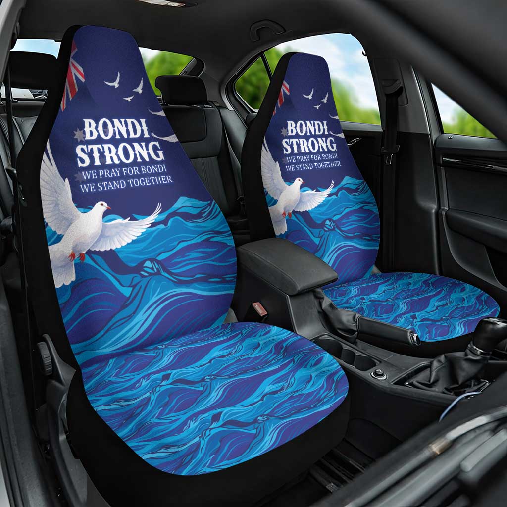 Bondi Beach Pray For Australia Car Seat Cover - Aussie Hoodie