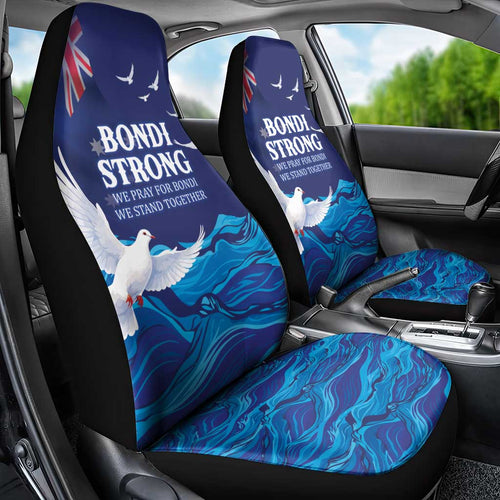 Bondi Beach Pray For Australia Car Seat Cover - Aussie Hoodie