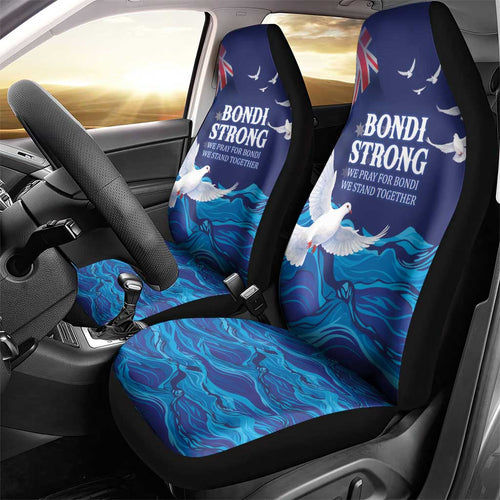Bondi Beach Pray For Australia Car Seat Cover - Aussie Hoodie