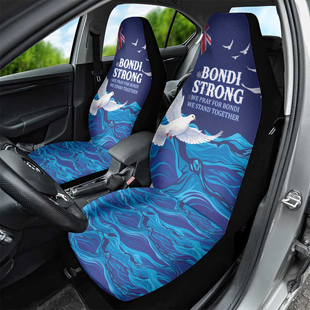 Bondi Beach Pray For Australia Car Seat Cover - Aussie Hoodie