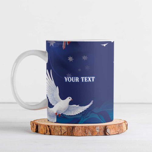 Bondi Beach Pray For Australia Personalised Ceramic Mug - Aussie Hoodie