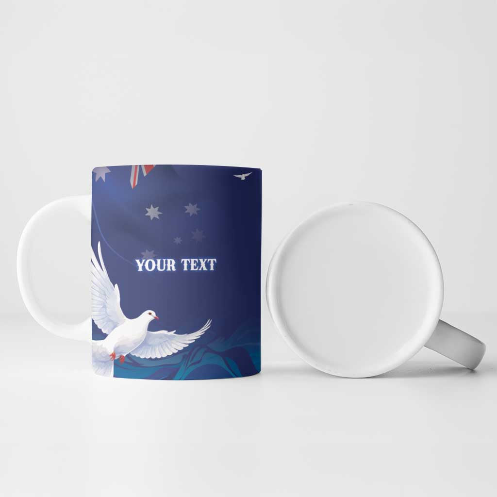 Bondi Beach Pray For Australia Personalised Ceramic Mug - Aussie Hoodie