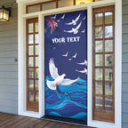 Bondi Beach Pray For Australia Personalised Door Cover - Aussie Hoodie