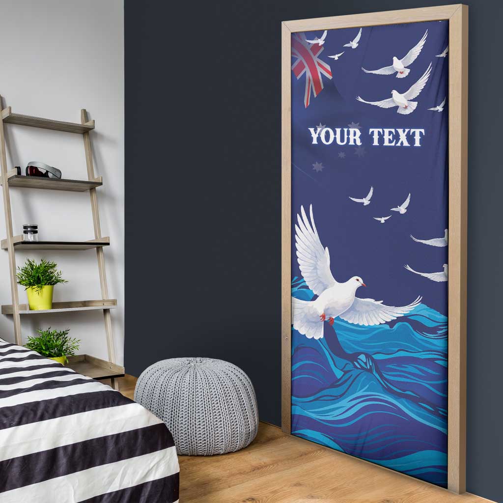 Bondi Beach Pray For Australia Personalised Door Cover - Aussie Hoodie