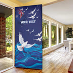 Bondi Beach Pray For Australia Personalised Door Cover - Aussie Hoodie