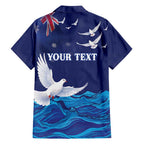 Bondi Beach Pray For Australia Personalised Family Matching Off Shoulder Short Dress and Hawaiian Shirt - Aussie Hoodie