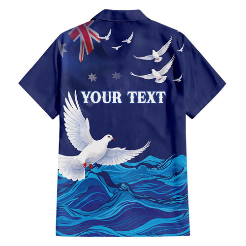 Bondi Beach Pray For Australia Personalised Family Matching Off Shoulder Short Dress and Hawaiian Shirt - Aussie Hoodie