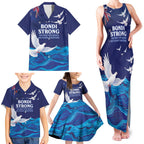 Bondi Beach Pray For Australia Personalised Family Matching Tank Maxi Dress and Hawaiian Shirt - Aussie Hoodie
