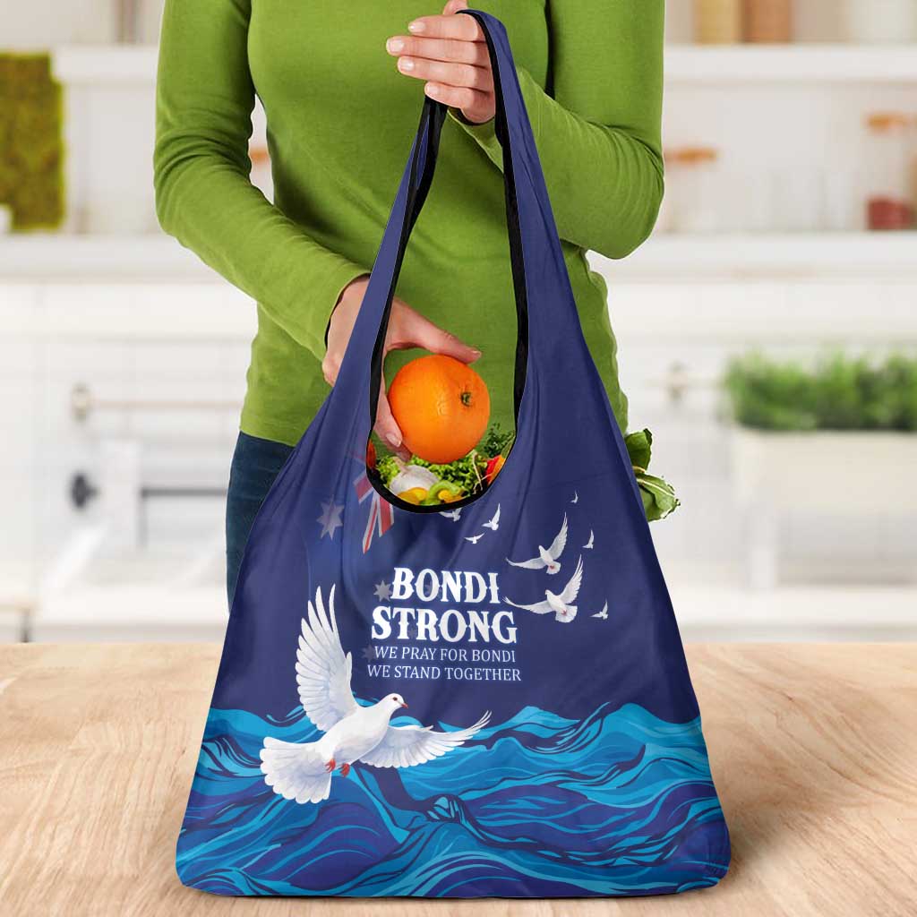 Bondi Beach Pray For Australia Grocery Bag - Aussie Hoodie