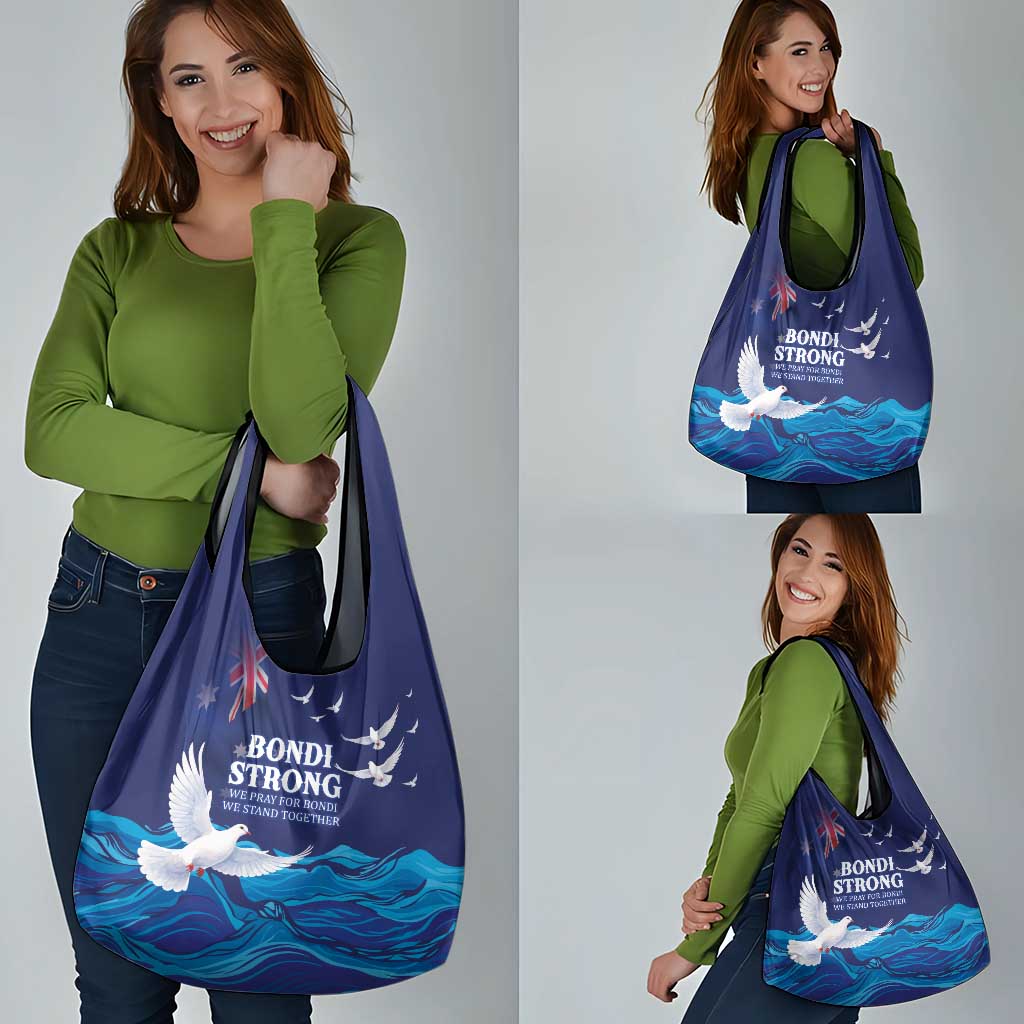 Bondi Beach Pray For Australia Grocery Bag - Aussie Hoodie