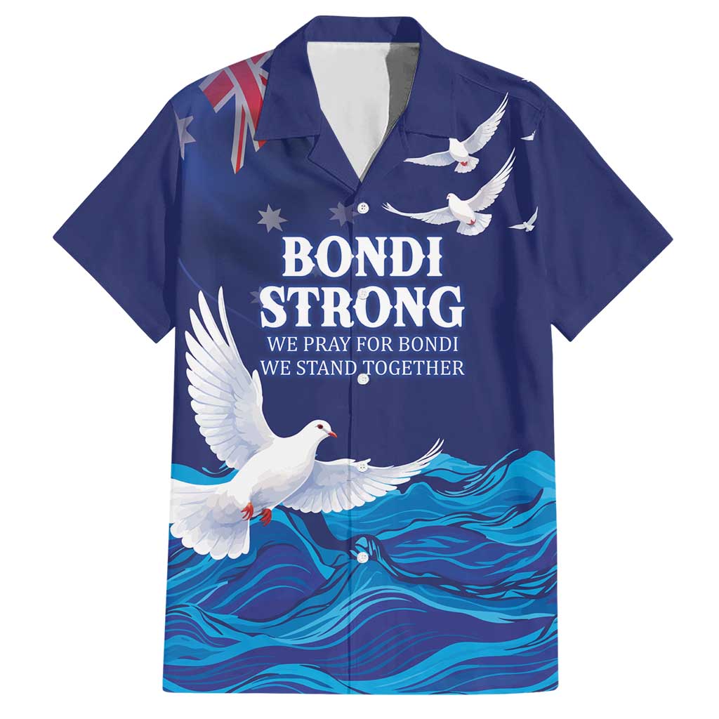 Bondi Beach Pray For Australia Personalised Hawaiian Shirt - Aussie Hoodie