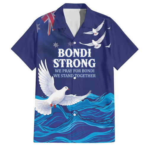 Bondi Beach Pray For Australia Personalised Hawaiian Shirt - Aussie Hoodie