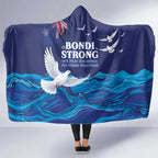 Bondi Beach Pray For Australia Hooded Blanket - Aussie Hoodie